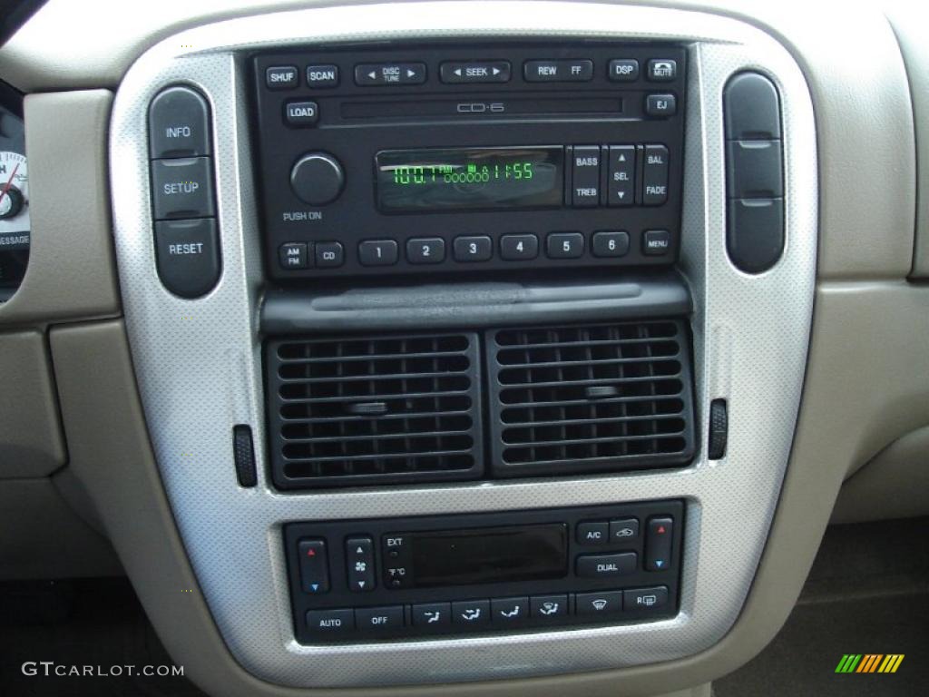2003 Mountaineer Premier AWD - Ceramic White Tri-Coat / Medium Dark Parchment photo #34