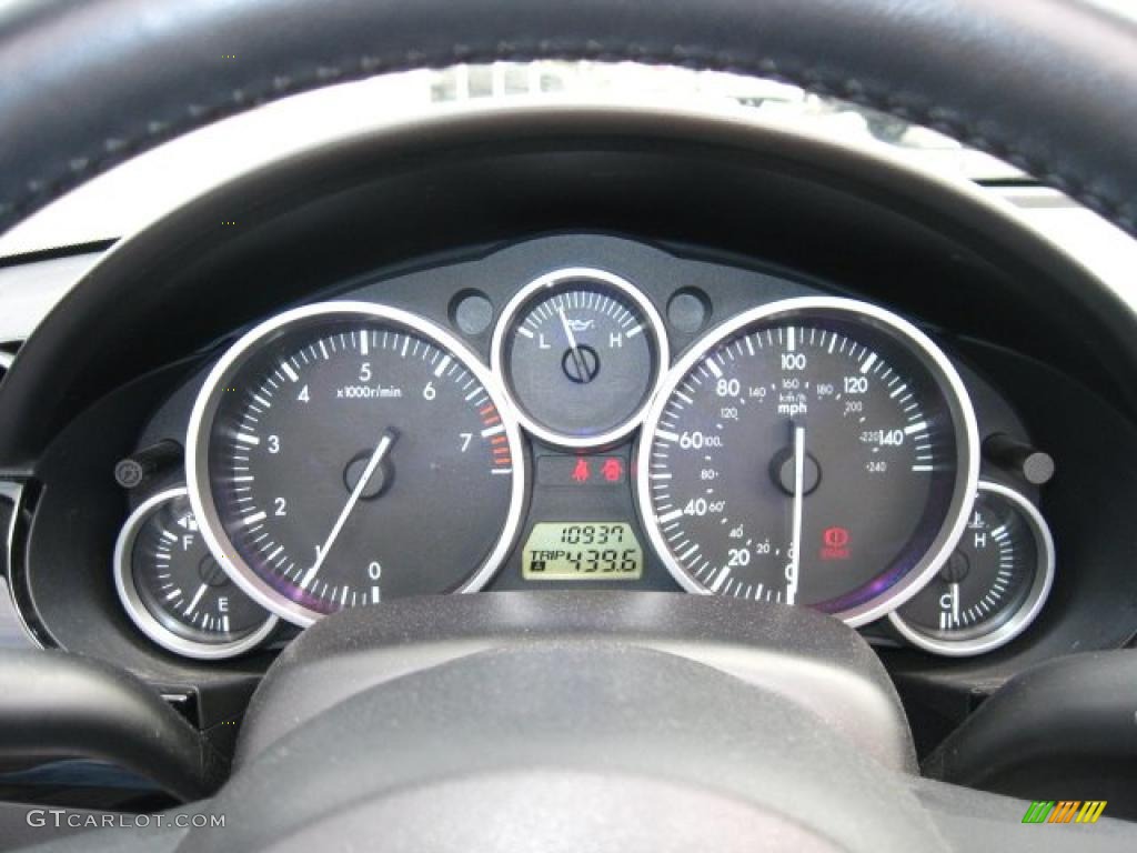 2006 MX-5 Miata Roadster - Galaxy Gray Metallic / Black photo #18