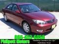 2005 Salsa Red Pearl Toyota Camry SE  photo #1