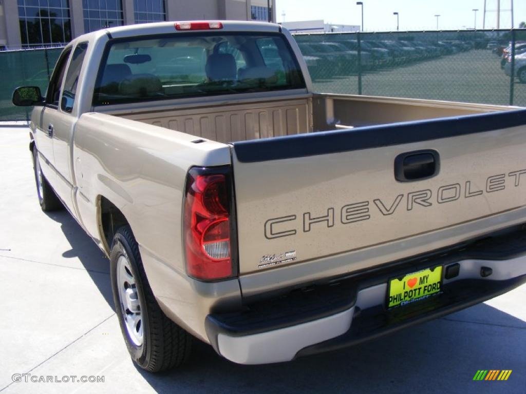 2006 Silverado 1500 Work Truck Extended Cab - Sandstone Metallic / Tan photo #5