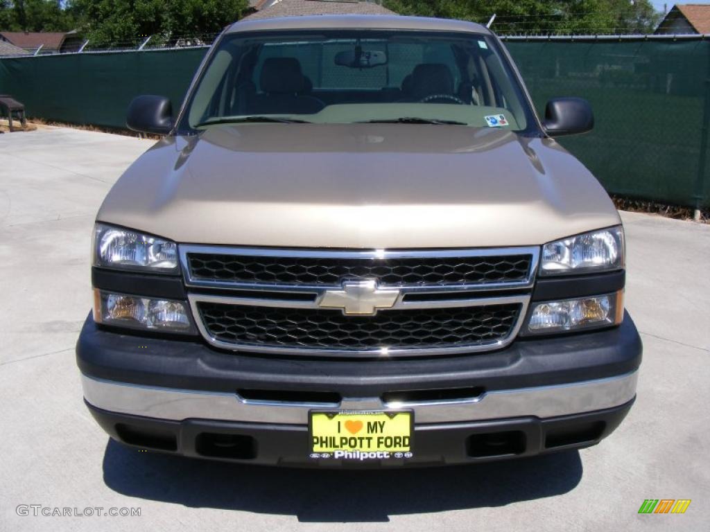 2006 Silverado 1500 Work Truck Extended Cab - Sandstone Metallic / Tan photo #8