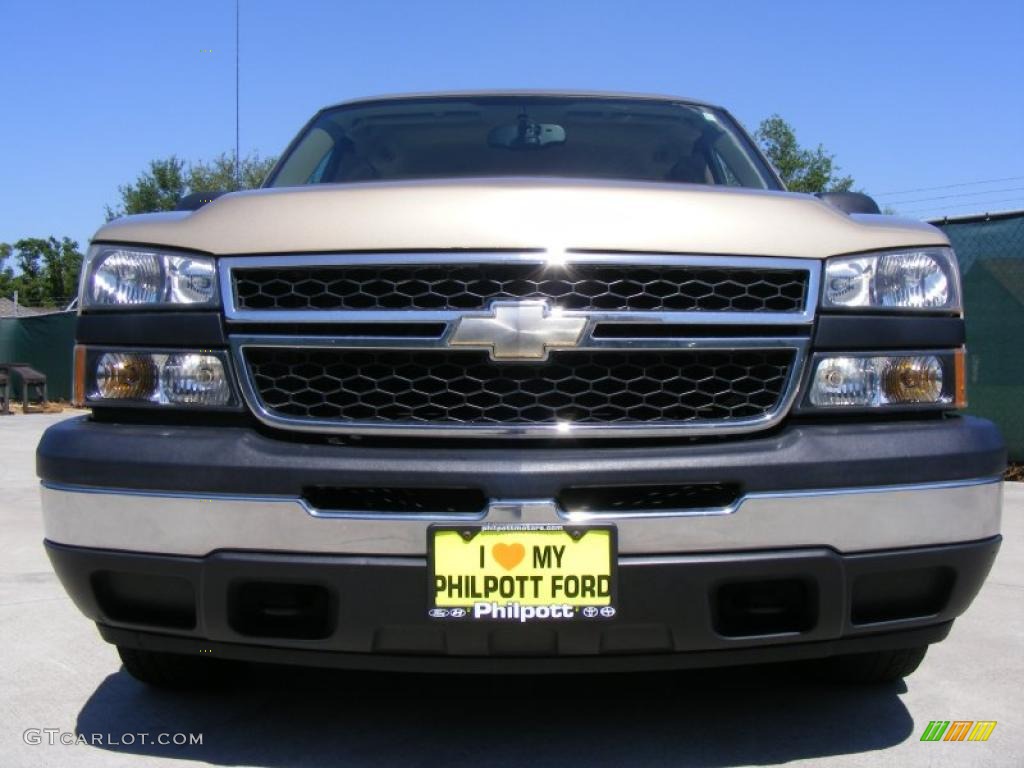 2006 Silverado 1500 Work Truck Extended Cab - Sandstone Metallic / Tan photo #9