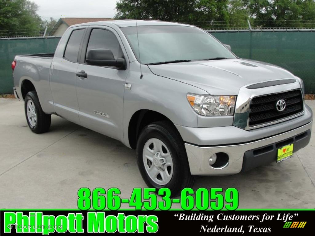 2009 Tundra Double Cab - Silver Sky Metallic / Graphite Gray photo #1