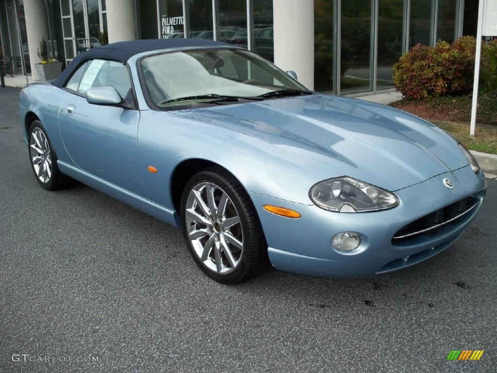 2006 Frost Blue Metallic Jaguar XK XK8 Convertible 2907452 GTCarLot