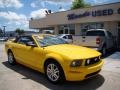 2006 Screaming Yellow Ford Mustang GT Premium Convertible  photo #3