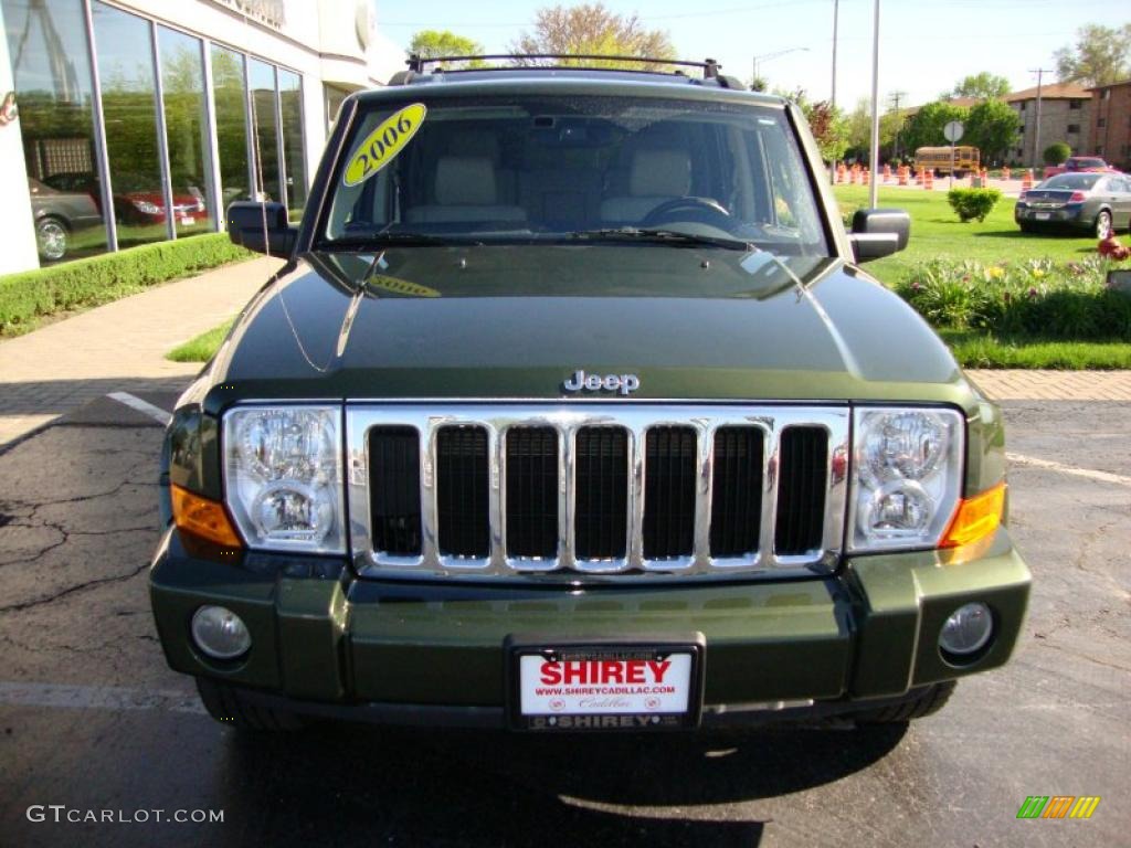 2006 Commander Limited 4x4 - Jeep Green Metallic / Khaki photo #2