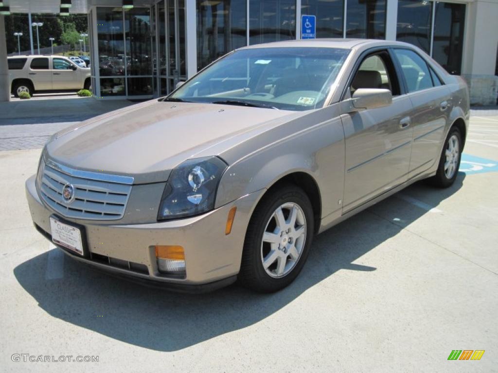 2007 CTS Sedan - Radiant Bronze / Cashmere photo #1