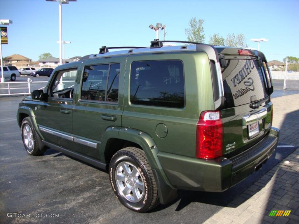 2006 Commander Limited 4x4 - Jeep Green Metallic / Khaki photo #6