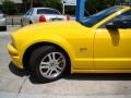 2006 Screaming Yellow Ford Mustang GT Premium Convertible  photo #31