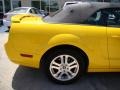 2006 Screaming Yellow Ford Mustang GT Premium Convertible  photo #33