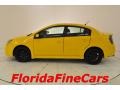 2008 Solar Yellow Nissan Sentra SE-R  photo #3