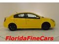 2008 Solar Yellow Nissan Sentra SE-R  photo #4