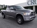 2010 Mineral Gray Metallic Dodge Ram 2500 Laramie Crew Cab 4x4  photo #2