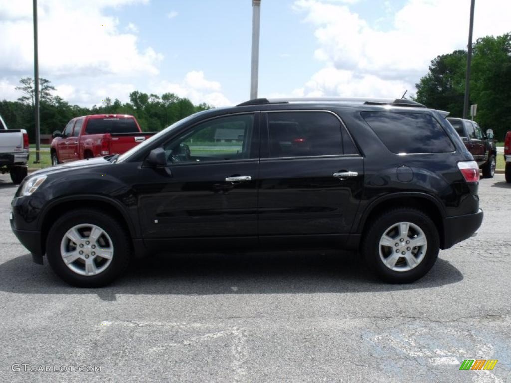 2010 Acadia SL - Carbon Black Metallic / Ebony photo #5