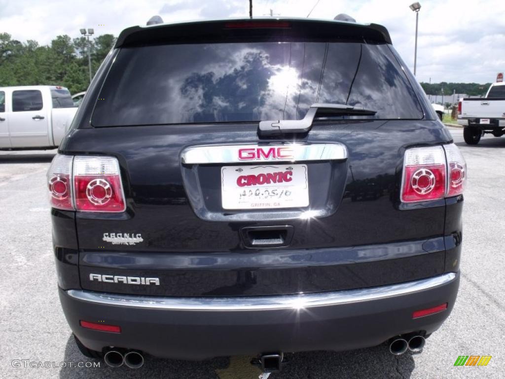 2010 Acadia SL - Carbon Black Metallic / Ebony photo #7