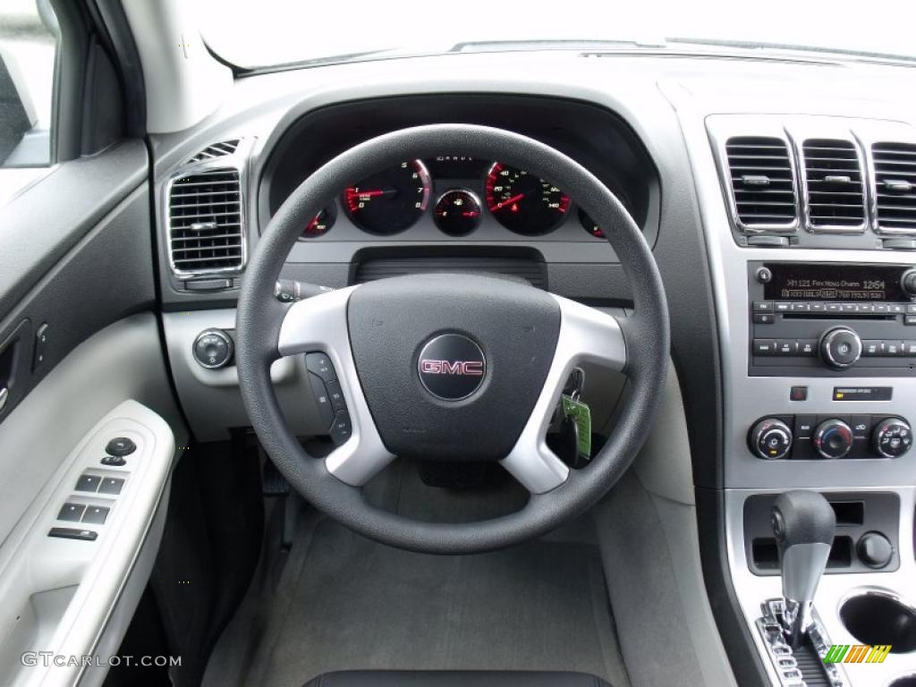 2010 Acadia SL - Carbon Black Metallic / Ebony photo #17