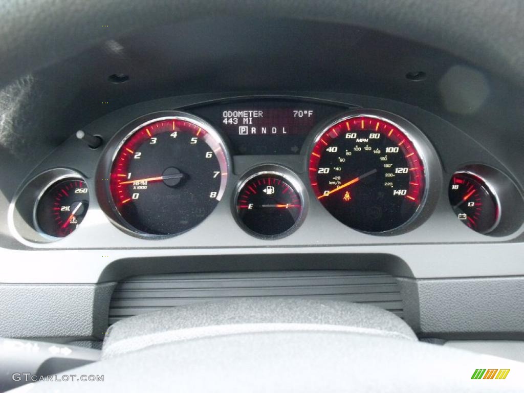2010 Acadia SL - Carbon Black Metallic / Ebony photo #18