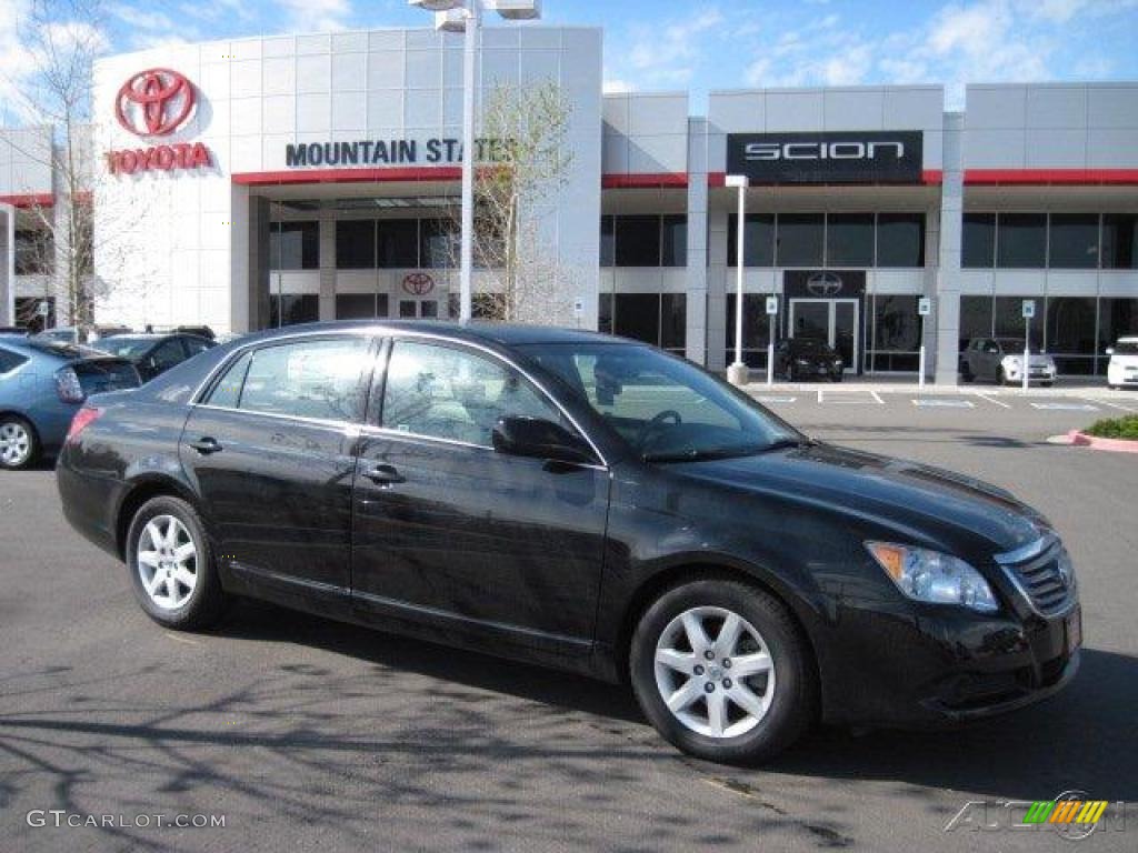 2009 Avalon XL - Black / Light Gray photo #1