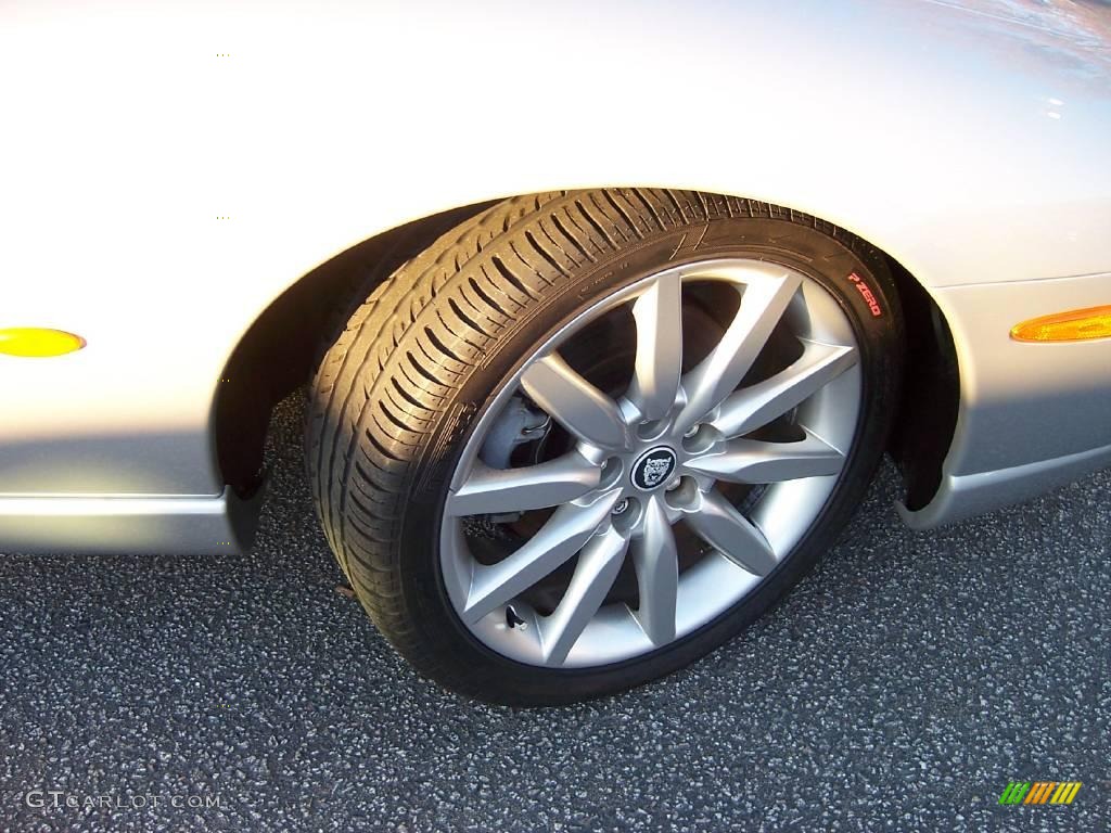 2006 XK XK8 Convertible - Satin Silver Metallic / Ivory photo #18