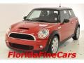 2007 Chili Red Mini Cooper S Hardtop  photo #1