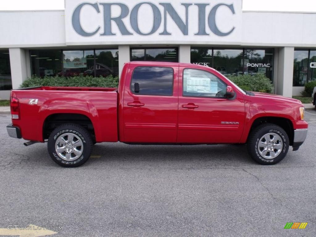 Fire Red GMC Sierra 1500