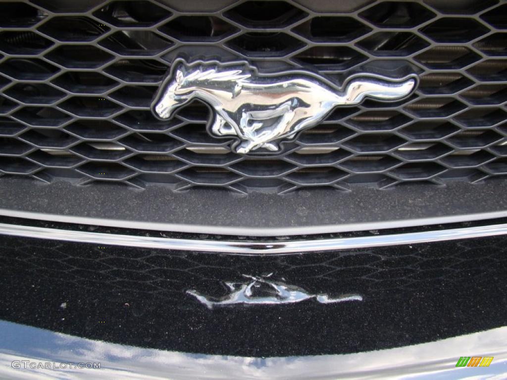 2007 Mustang V6 Premium Convertible - Black / Dark Charcoal photo #30