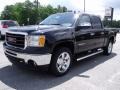 2010 Onyx Black GMC Sierra 1500 SLE Crew Cab 4x4  photo #4