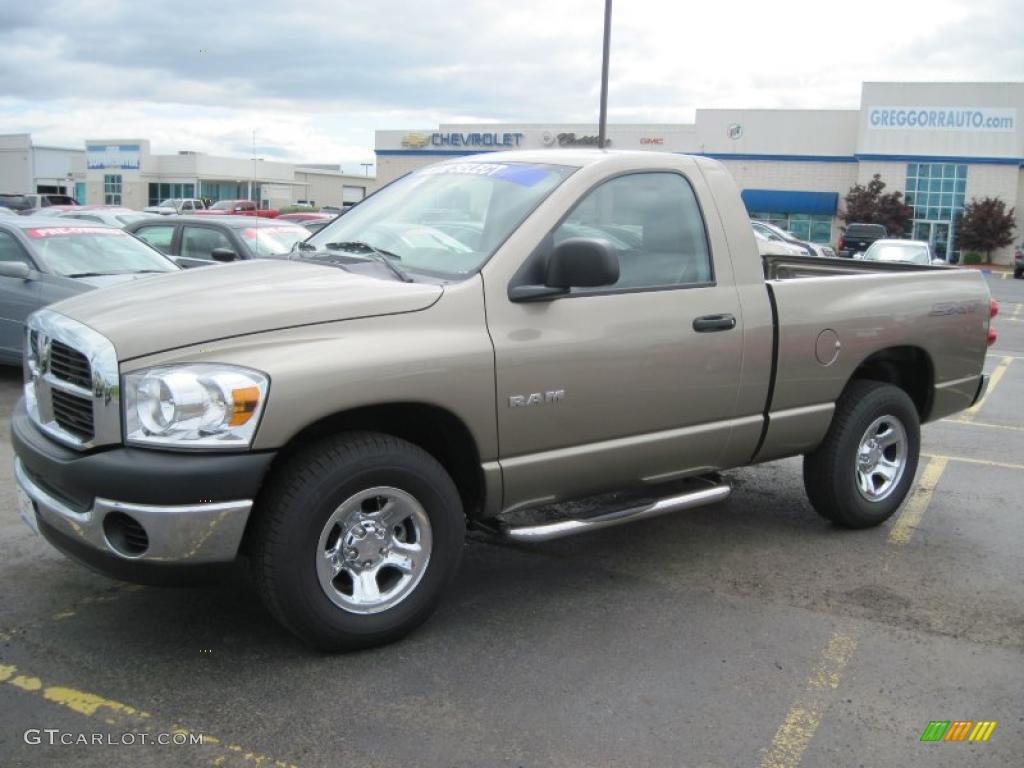 Light Khaki Metallic Dodge Ram 1500