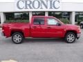 2010 Fire Red GMC Sierra 1500 SLE Crew Cab  photo #1