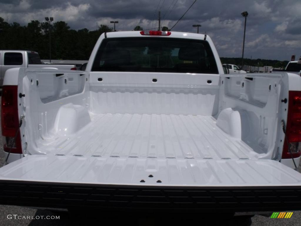 2010 Sierra 1500 Regular Cab - Summit White / Dark Titanium photo #12