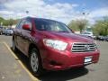 2008 Salsa Red Pearl Toyota Highlander   photo #15