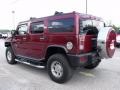 2005 Red Metallic Hummer H2 SUV  photo #6