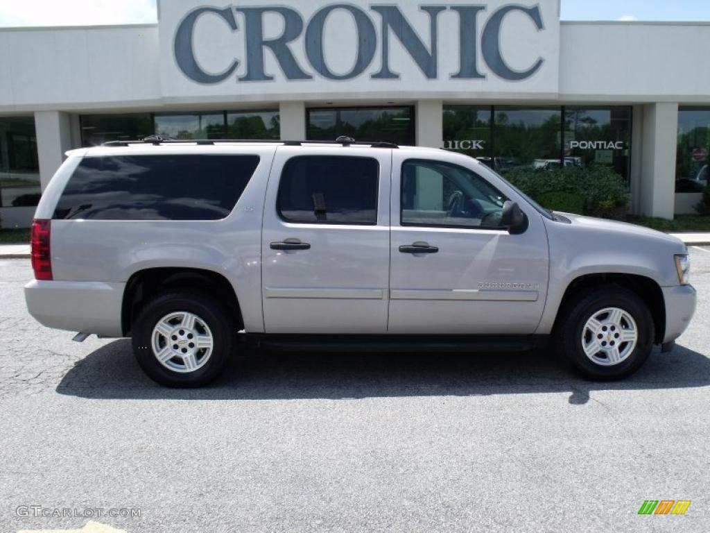 2007 Suburban 1500 LS - Silver Birch Metallic / Light Titanium/Dark Titanium photo #1