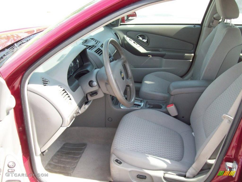 2007 Malibu LT V6 Sedan - Sport Red Metallic / Titanium Gray photo #19