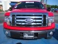 2010 Vermillion Red Ford F150 XLT SuperCrew  photo #8