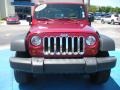 2008 Red Rock Crystal Pearl Jeep Wrangler X 4x4  photo #8