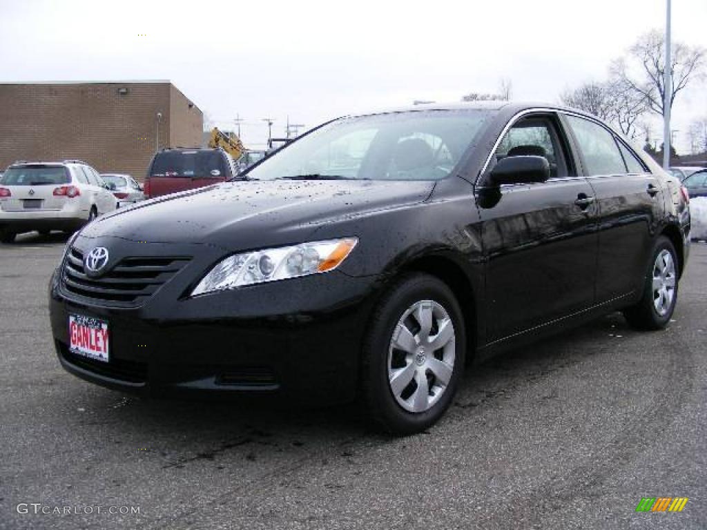 2009 Camry LE - Black / Ash photo #1