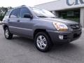 2006 Steel Silver Kia Sportage LX V6  photo #2