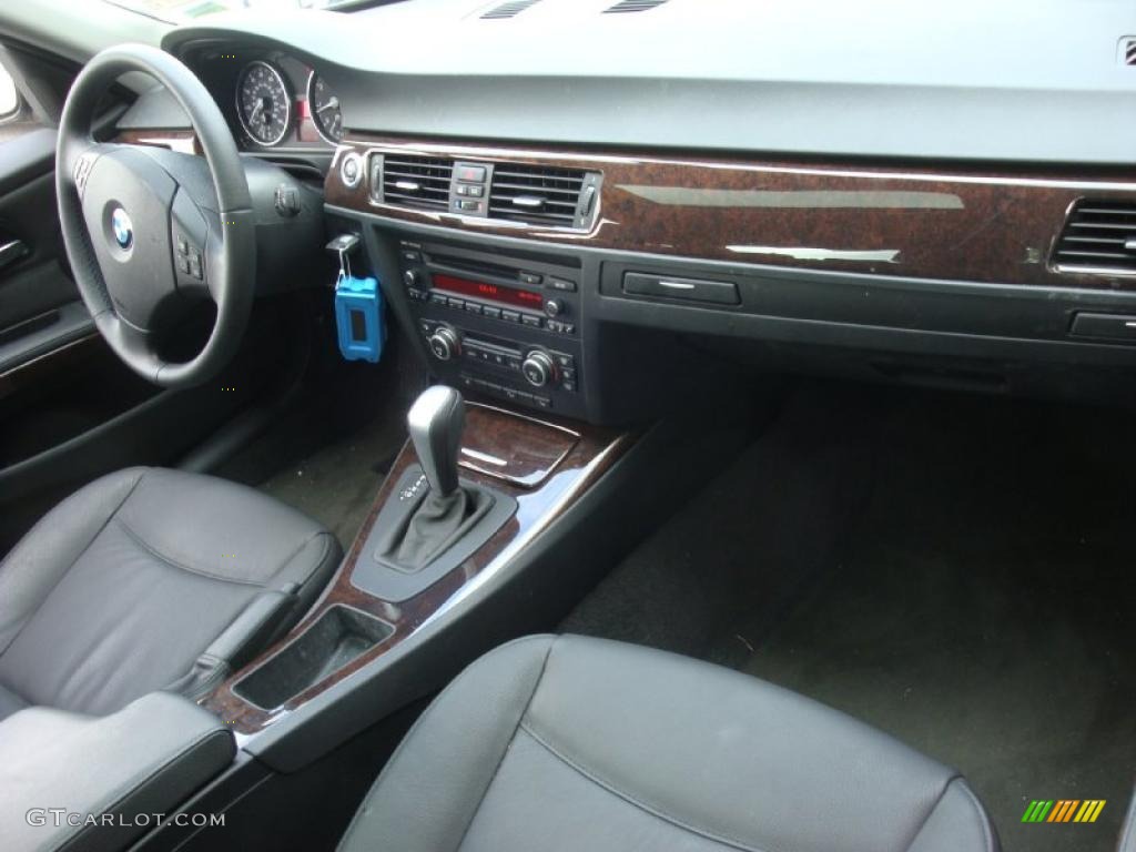 2008 3 Series 328xi Sedan - Sparkling Graphite Metallic / Black photo #11