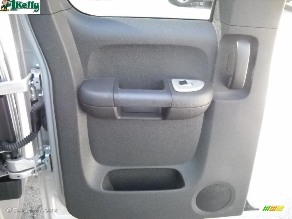 2008 Silverado 1500 LT Extended Cab 4x4 - Silver Birch Metallic / Ebony photo #11