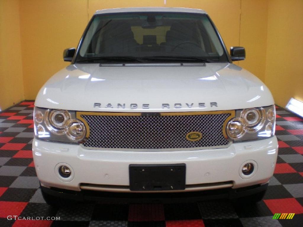 2006 Range Rover HSE - Chawton White / Charcoal/Jet photo #2