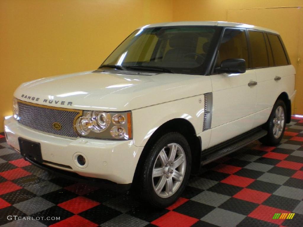 2006 Range Rover HSE - Chawton White / Charcoal/Jet photo #3