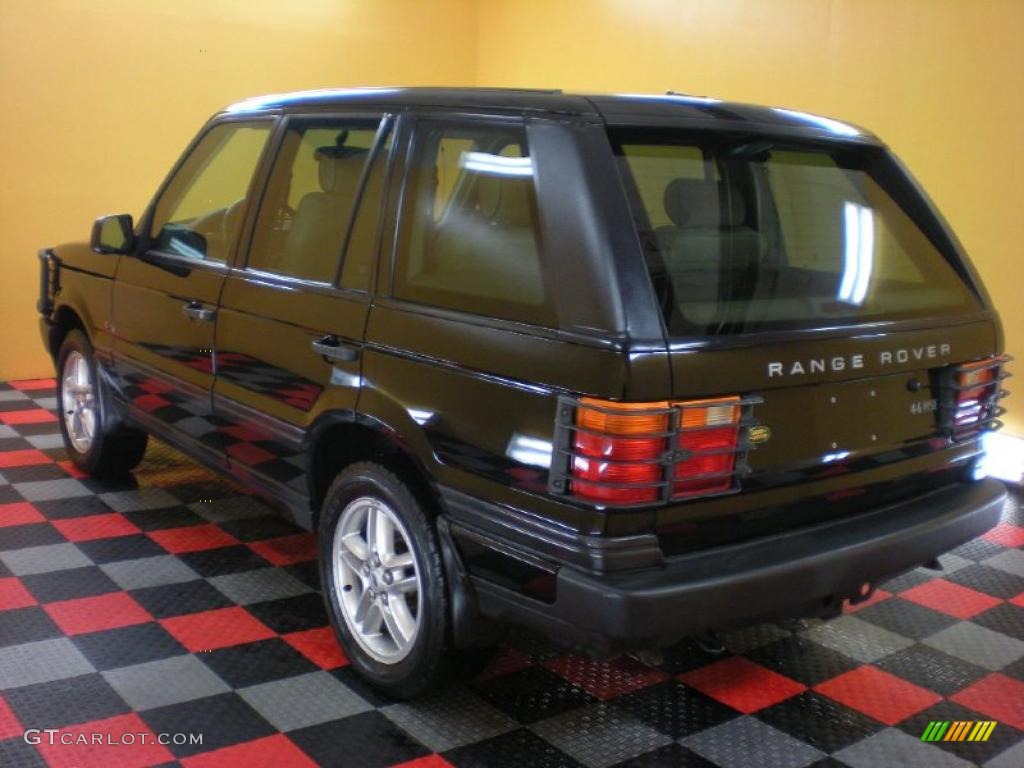 1999 Range Rover 4.6 HSE - Java Black / Lightstone photo #4