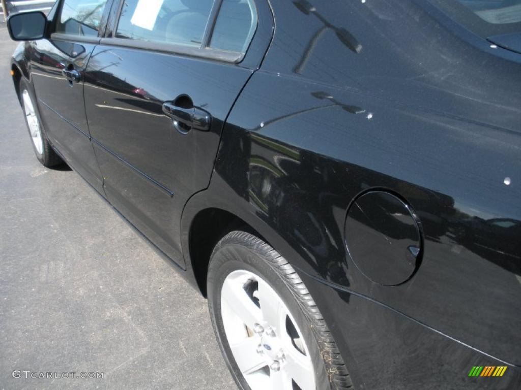 2008 Fusion SE V6 - Black Ebony / Charcoal Black photo #8