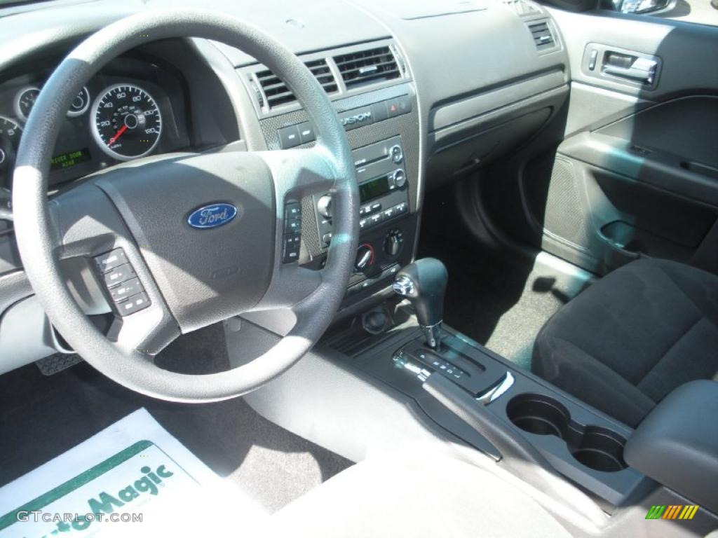 2008 Fusion SE V6 - Black Ebony / Charcoal Black photo #12