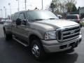 2005 Arizona Beige Metallic Ford F350 Super Duty Lariat Crew Cab 4x4 Dually  photo #3