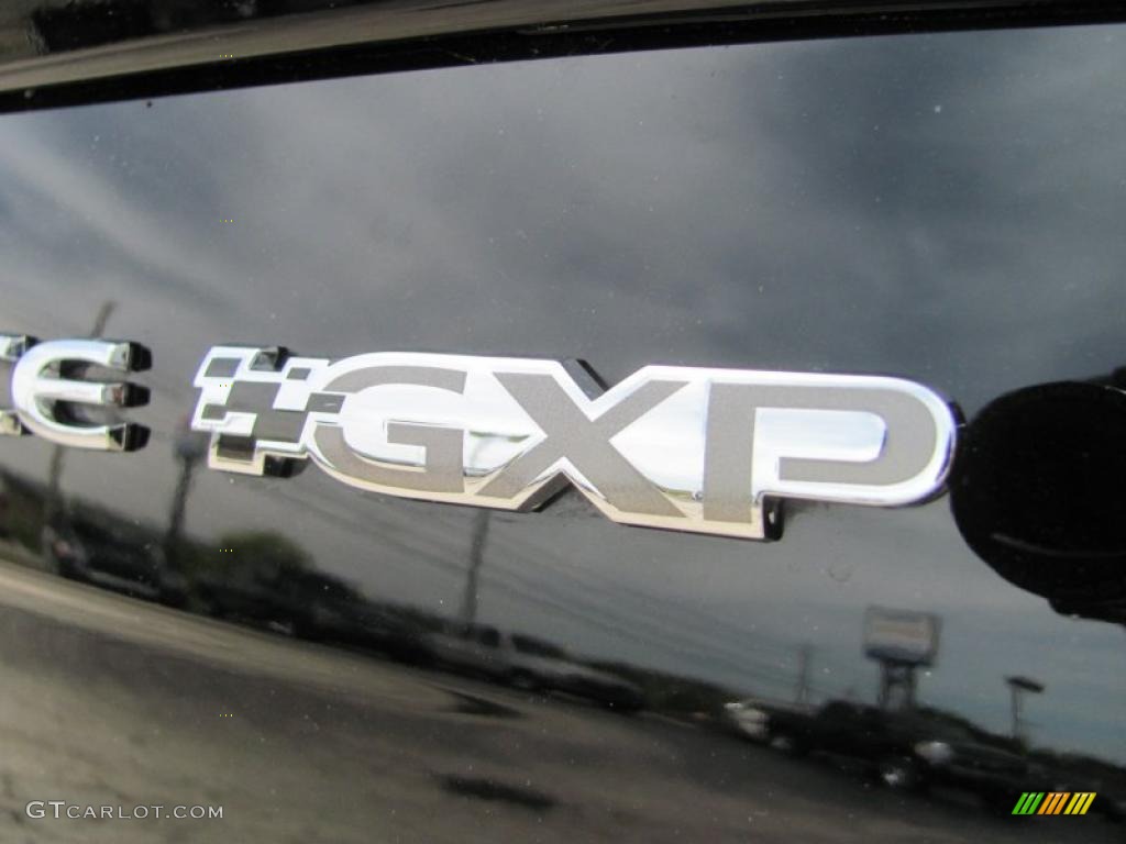 2007 Solstice GXP Roadster - Mysterious Black / Ebony photo #12