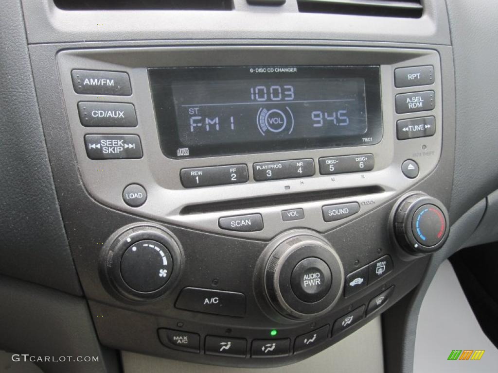 2007 Accord EX Sedan - Alabaster Silver Metallic / Gray photo #15