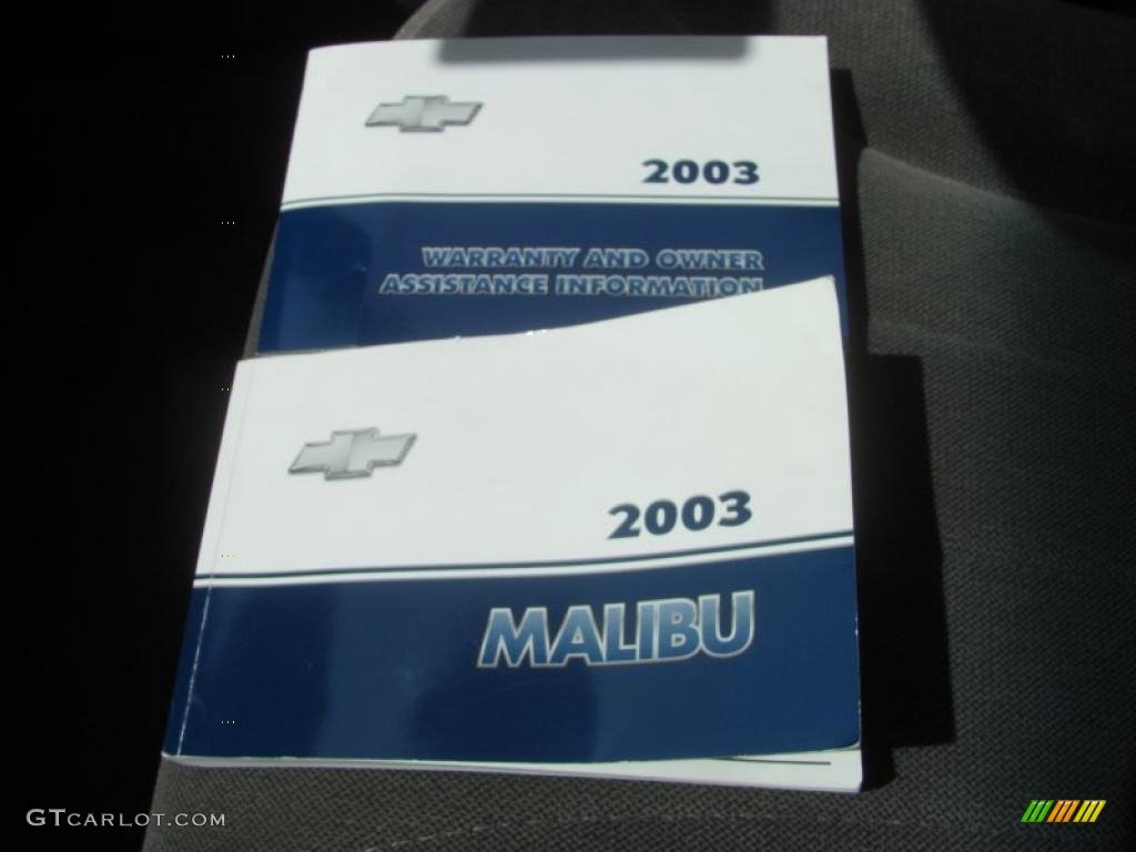 2003 Malibu Sedan - Dark Tropic Teal Metallic / Gray photo #22
