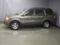 2007 Aberdeen Green Metallic Honda Pilot EX-L 4WD  photo #2